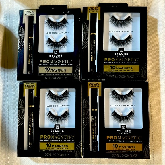 EYLURE London Other - 4 pairs EYLURE London Pro Magnetic eyeliner and lash system Luxe silk marquise